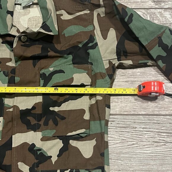 TRU-SPEC Camouflage Military Jacket Men's XS Regular 100% Cotton Fatigues NWT - Picture 7 of 9